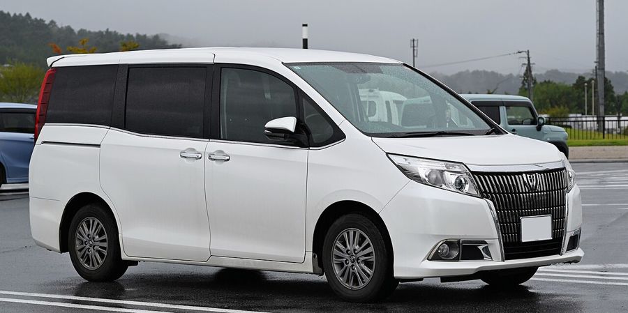 Toyota Esquire 2017 model, stock photo