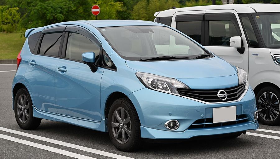 Nissan Note 2016 model, stock photo